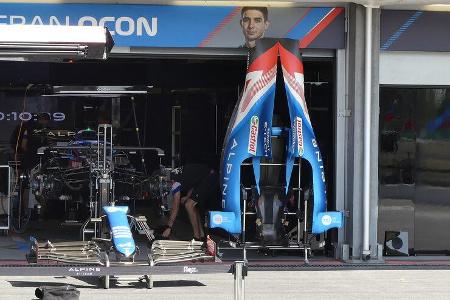 Alpine - Formel 1 - GP Aserbaidschan - Baku - Donnerstag - 3.6.2021