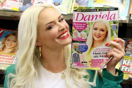 ...zeigt sie auch mit ihrer eigenen Zeitschrift 'Daniela'. Darin dreht sich alles um Lifestyle-Themen wie Beauty, Fitness, E...