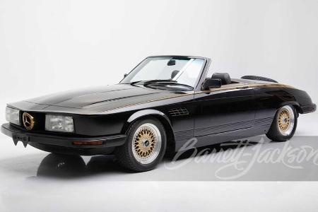 Dieser sehr bizarre Mercedes SL von 1981 wird jetzt versteigert
