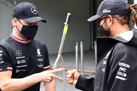 Bottas & Hamilton - Formel 1 - GP Aserbaidschan 2021