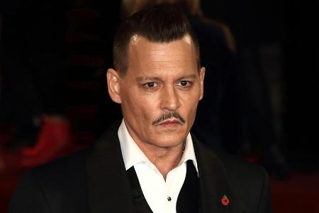 Johnny Depp auf der Weltpremiere zu 