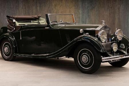 Rolls-Royce 20/25 Drophead Sedanca Coupé (1935).