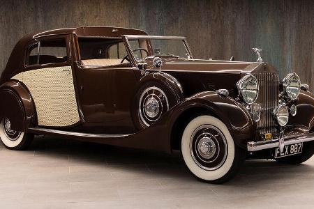 Rolls-Royce Wraith Sedanca de Ville (1938).