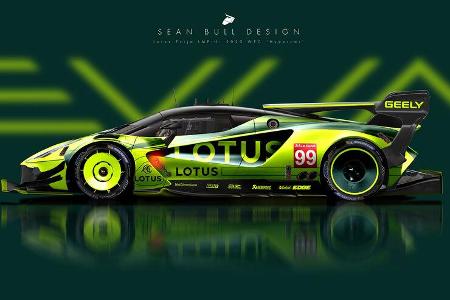 Lotus - Le Mans - Protoyp - Concept - Hypercar / LMDh - Sean Bull