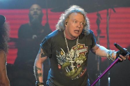 Axl Rose während eines Auftritts vor wenigen Jahren Axl Rose während eines Auftritts vor wenigen Jahren