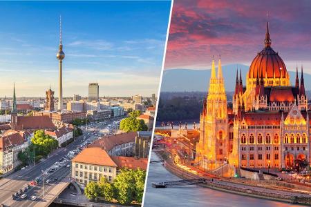 Berlin und Budapest haben es ins Berlin und Budapest haben es ins