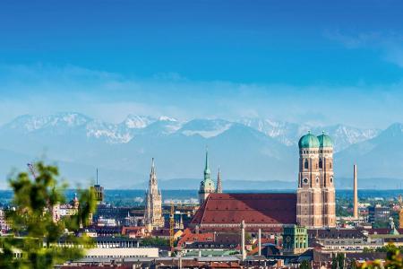 Platz 3: Als zweitbestplatzierte Stadt Deutschlands holt München - als einzige in den Top Ten - gleich dreimal die volle Pun...