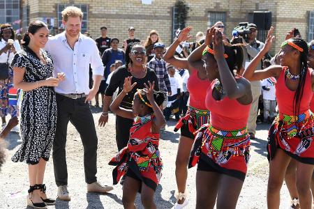 Prinz Harry und Herzogin Meghan Nyanga