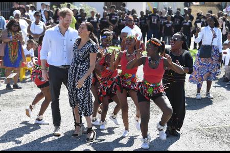 Prinz Harry und Herzogin Meghan Kapstadt