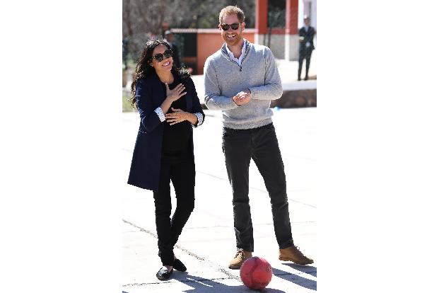 Prinz Harry Herzogin Meghan Schule Asni