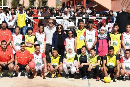 Prinz Harry Herzogin Meghan Schule in Asni, Marokko