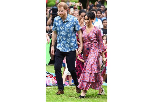 Prinz Harry und Herzogin Meghan auf Fiji