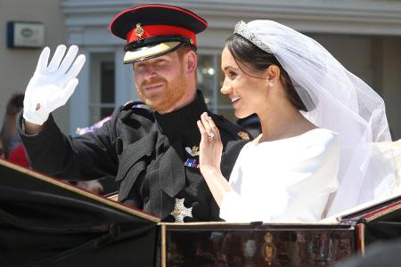 Prinz Harry und Herzogin Meghan Hochzeit Kutsche