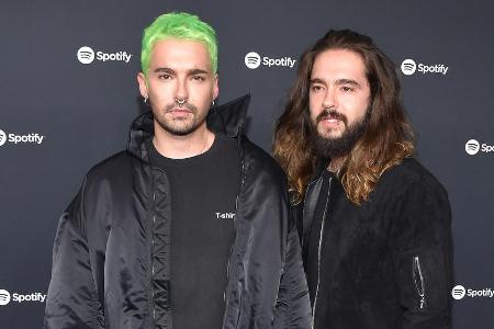 Bill (l.) und Tom Kaulitz im vergangenen Jahr in Los Angeles