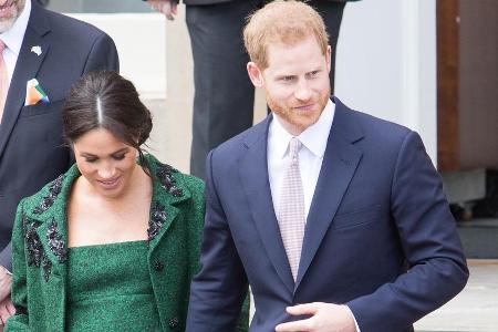 Prinz Harry und Herzogin Meghan vor rund zwei Jahren, als sie mit Archie schwanger war