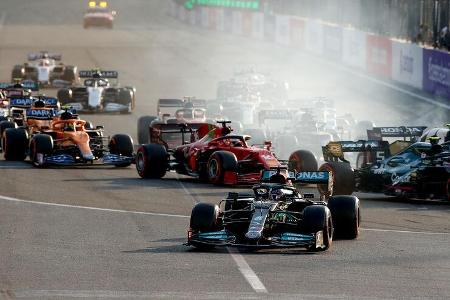 Lewis Hamilton - Formel 1 - GP Aserbaidschan 2021