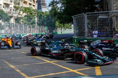 Sebastian Vettel - Formel 1 - GP Aserbaidschan 2021