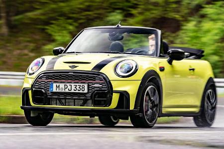 Mini Facelift 2021, Mini JCW Cabrio, Fahrbericht