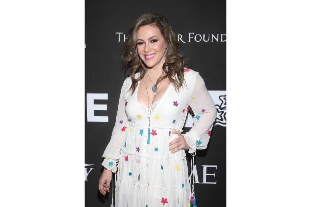 ...Alyssa Milano verkniff sich einen wertenden Kommentar und twitterte stattdessen: 