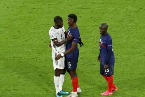 Nach Knabber-Angriff: Rüdiger und Pogba wieder "Freunde"