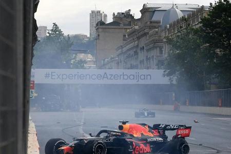 Formel 1: Pirelli benennt Ursache für Reifenplatzer in Baku Formel 1: Pirelli benennt Ursache für Reifenplatzer in Baku