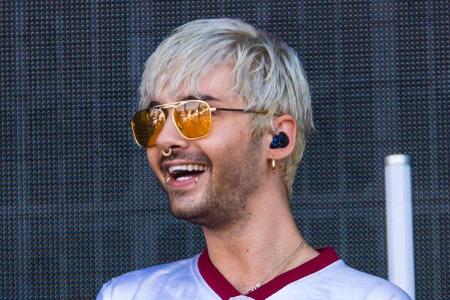 Bill Kaulitz bei einem Konzert 2019.