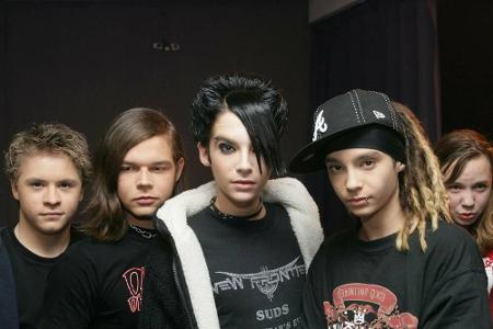 Bill (2. v. r.) und Tom Kaulitz (r.) waren 15 Jahre alt, als sie die Band Tokio Hotel zusammen mit ihren Freunden Georg List...