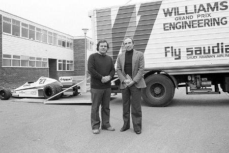 1977 hatten sich Frank Williams und Patrick Head zusammengeschlossen und die Firma Williams Grand Prix Engineering gegründet.