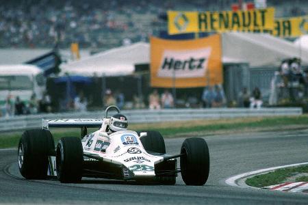 ... konnte Alan Jones mit dem FW07 seinen ersten WM-Titel einfahren.