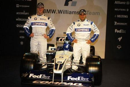 Montoya und Schumacher belegten die Plätze drei und vier im Klassement.