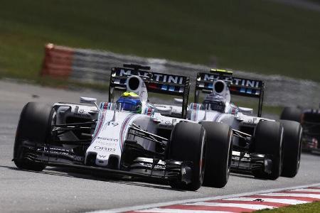 Massa & Bottas - Williams - GP Malaysia 2015