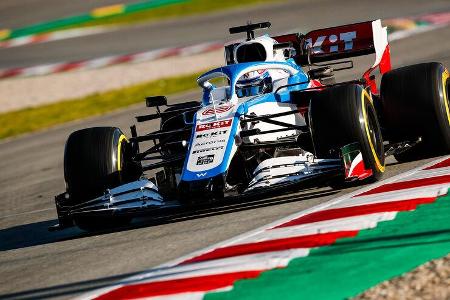 Nicholas Latifi - Test - Barcelona - Williams - 2020