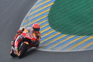 Marquez setzt ein Zeichen: "King of Sachsenring" vorn