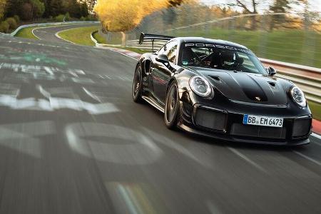 Porsche 911 GT2 RS Manthey Performance Nürburgring Nordschleife Rekord