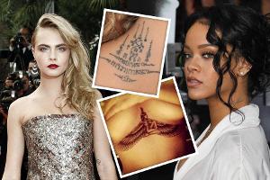 Quiz: Erkennen Sie die Stars an ihren Tattoos?