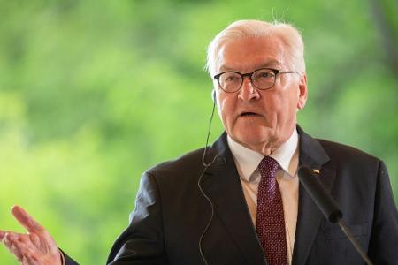 Bundespräsident Steinmeier wünscht DFB-Elf viel Erfolg Bundespräsident Steinmeier wünscht DFB-Elf viel Erfolg