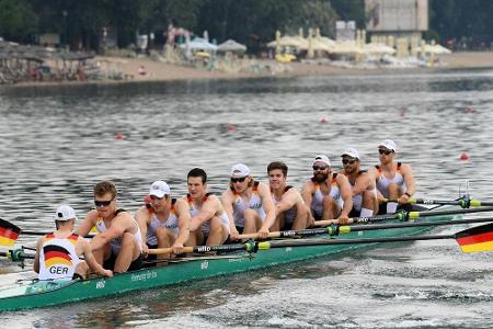 Rudern: Achter und Zeidler mit Auftaktsiegen beim Weltcup Rudern: Achter und Zeidler mit Auftaktsiegen beim Weltcup