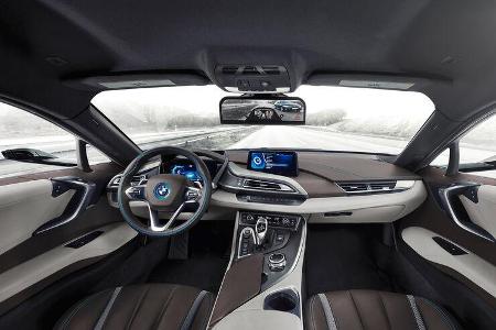 BMW CES 2016 Rückspiegel Kamera i8 Sperrfrist 6.1.