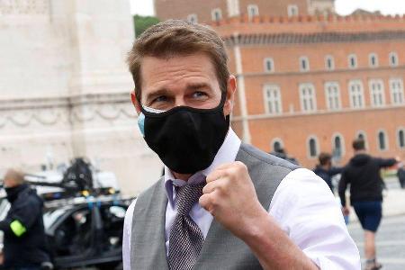 Tom Cruise muss wieder einmal einen Rückschlag am Set von Tom Cruise muss wieder einmal einen Rückschlag am Set von