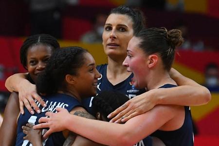 Basketball: Frankreich zum fünften Mal in Folge im Finale der Frauen-EM