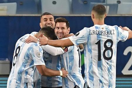 Messi liefert Gala als neuer Rekordnationalspieler Argentiniens