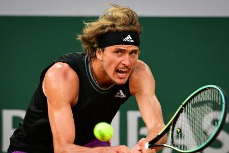 Zverev erreicht Halbfinale der French Open