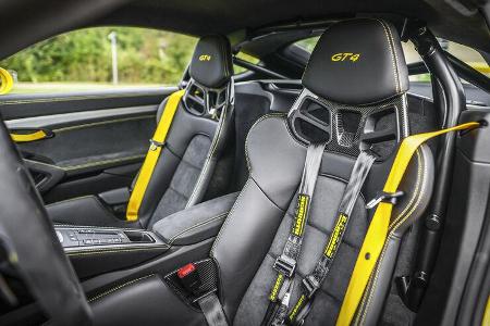 Porsche 718 Cayman GT4, Interieur