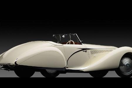 Talbot-Lago T150 SS Teardrop Cabriolet by Figoni et Falaschi (1938)