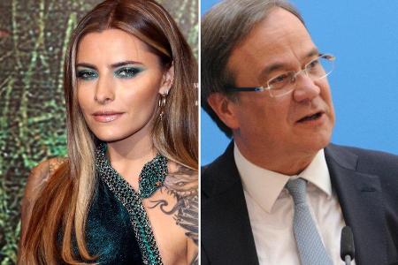 Sophia Thomalla wird Armin Laschet in Düsseldorf treffen.