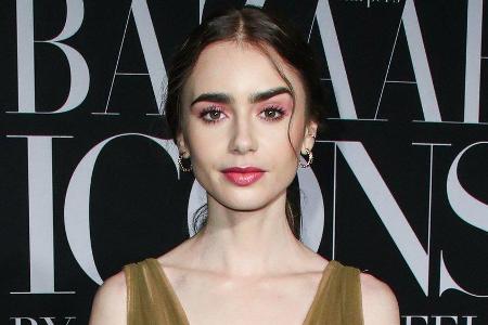 Lily Collins bei einem Event in New York 2019.
