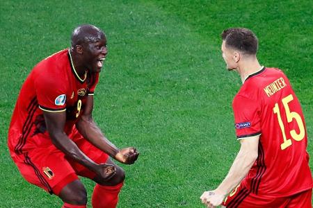 Lukaku schießt Belgien zum Sieg und grüßt Eriksen