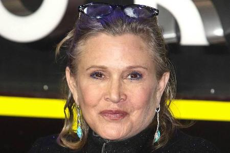 Carrie Fisher hat die Dreharbeiten am achten 