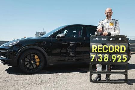 06/2021, Porsche Cayenne Turbo Coupé Performance Version Nordschleifenrekord