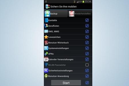 Sichere dein Handy - Backup